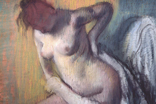 Degas - Woman Drying Herself Degas Poster Canvas Movie Film Print A0 A1 A2 A3 A4